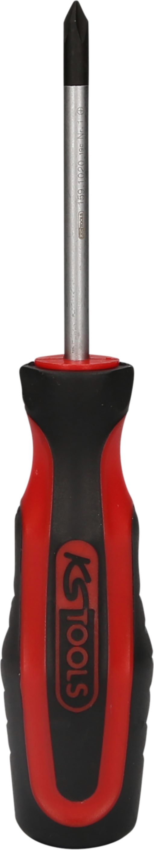 KS Tools 159.1020 ERGOTORQUEplus Schraubendreher, PH1, 180mm