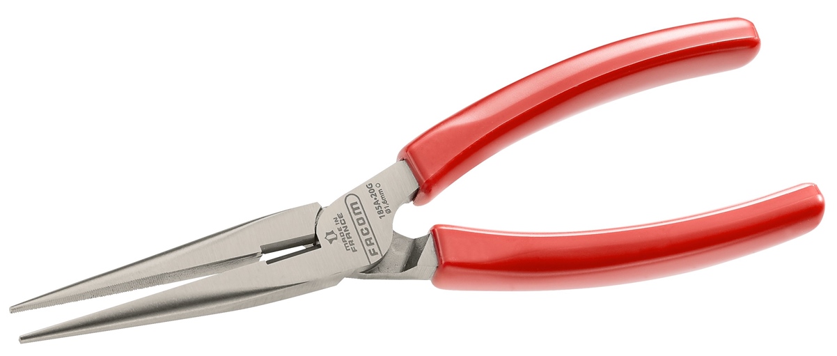 Facom 185A.20G Flachrundzange 200 mm