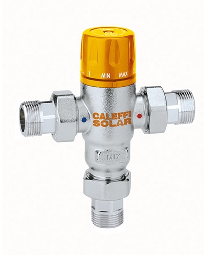 CALEFFI 252153 Solar-Thermomischer 252 für Eingangstemperaturen bis 100 GrC 3/4Z