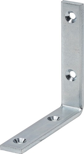 VORMANN 000182140Z Winkel stark Länge 140 mm Breite 20 mm Stärke 5 mm Stahl blau