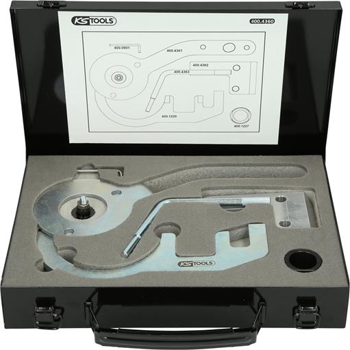 KS Tools 400.4360 Motoreinstell-Werkzeug-Satz für BMW / Mini, 6-tlg