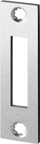 BKS S4120026 Flachschließblech S412 silber käntig Stulpbreite 24 mm