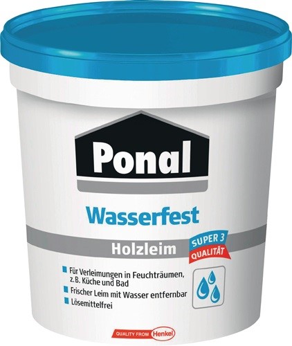 PONAL PN12S Holzleim Wasserfest / Super 3 760 g EN 204: D3