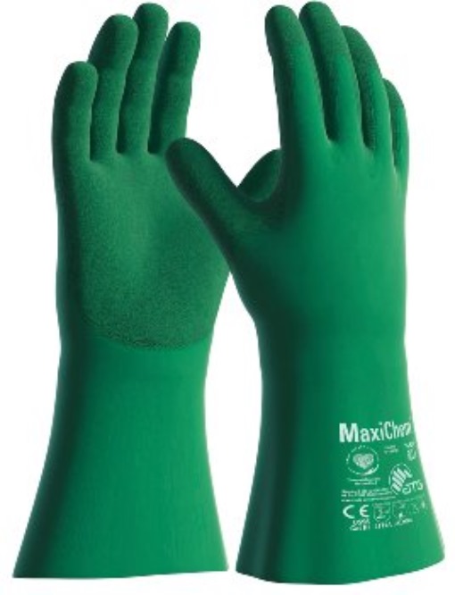 ATG® MaxiChem® Chemikalienschutz-Handschuhe (76-830) grün/grün 2388 Gr. 09