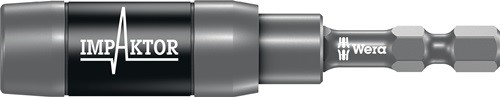 WERA 5057676001 Bithalter 897/4 IMP R für 1/4 Zoll Bits C 6,3 Länge 75 mm mit Ri