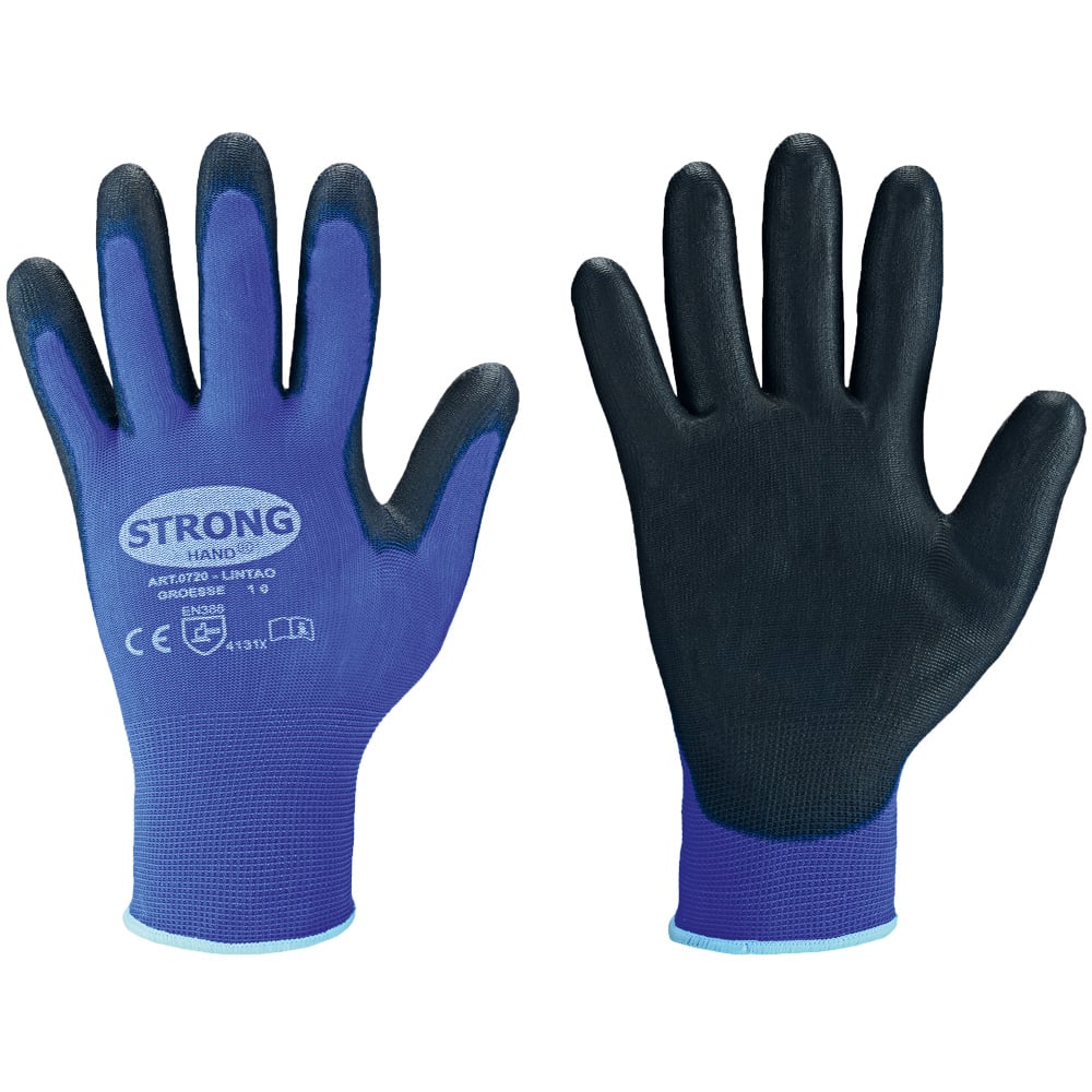 Gr .11 *LINTAO* STRONGHAND® HANDSCHUHE blau *LINTAO* STRONGHAND® GLOVES