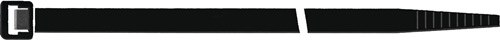 SAPI SELCO 491140 Kabelbinder  Länge 450 mm Breite 7,5 mm 100St.