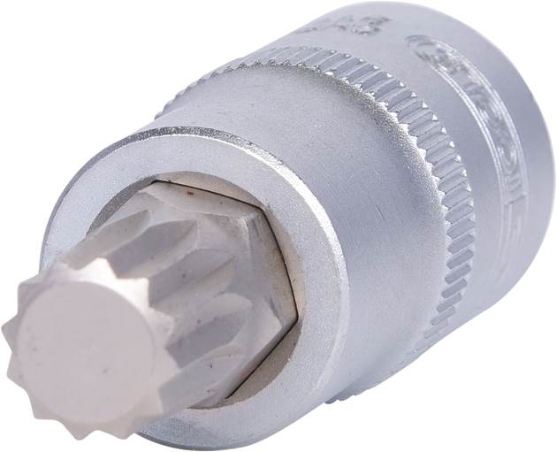 KS Tools 911.1344 1/2'' Bit-Stecknuss XZN, M12, 55 mm
