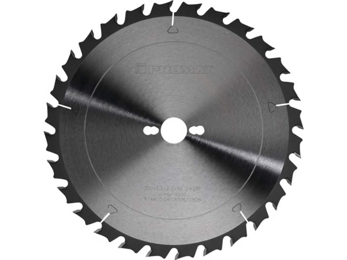 PROMAT  Präzisionskreissägeblatt  Außen-D. 450 mm Zähnezahl 40 WZ Bohrung 30 mm