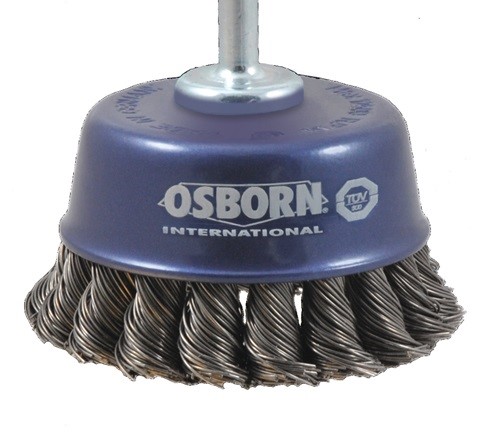 OSBORN 1004608151 Topfbürste  D. 65 mm Drahtstärke 0,5 mm Stahl 6000 min-¹