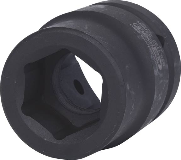 KS Tools 515.1727 1'' Sechskant-Kraft-Stecknuss, kurz, 27mm