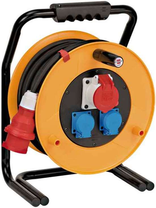 BRENNENSTUHL 1316300 CEE 1 IP44 Industrie-/Baustellen-Kabeltrommel 30m