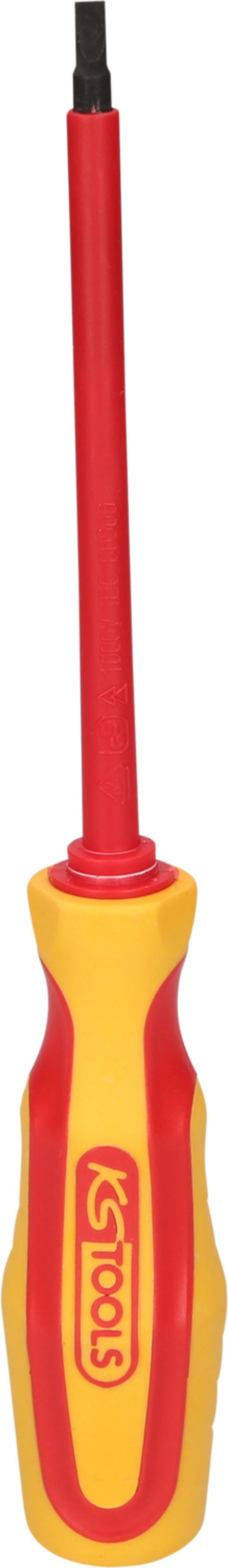 KS Tools 117.0542 ERGOTORQUE VDE Schlitz-Schraubendreher, 4,5mm, 230mm