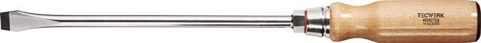 TECWERK 2000827008 Schraubendreher Schneiden-B.14mm Klingen-L.250mm Holzgr.Rundk