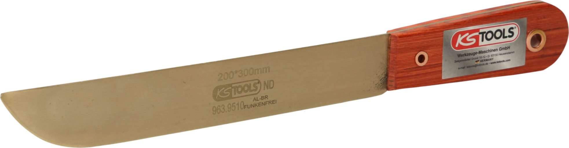 KS Tools 963.9510 BRONZEplus Messer, verstärkte Ausführung, 300 mm