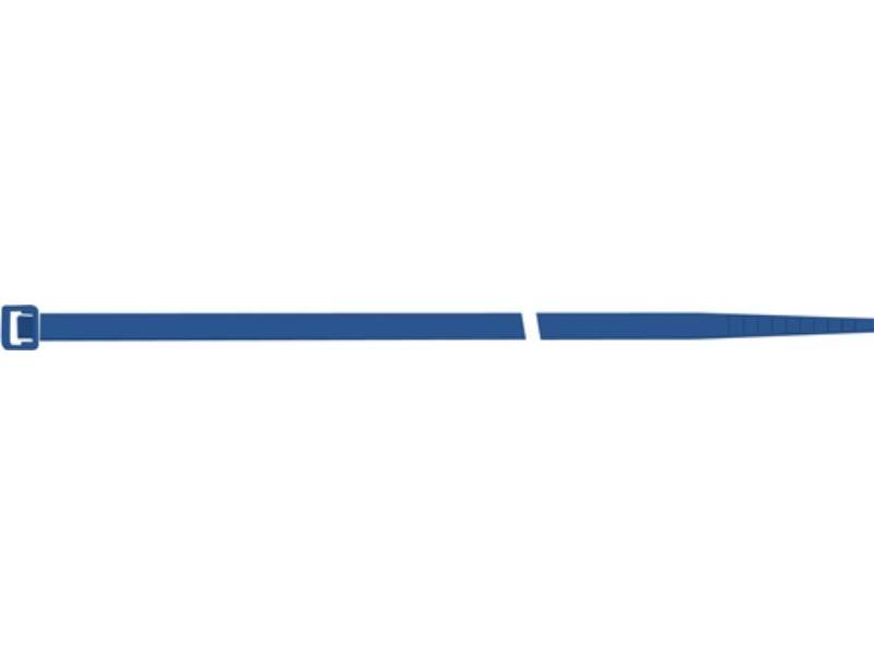 SAPISELCO SEL.11.425R Kabelbinder  Länge 280 mm Breite 4,5 mm Polyamid 6.6 blau