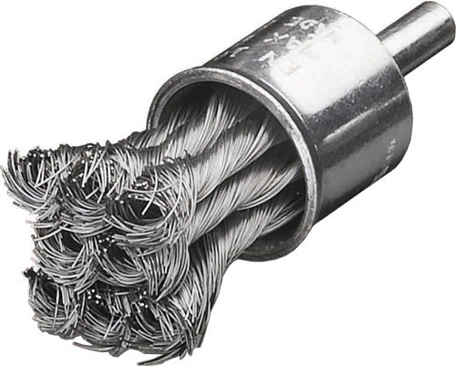 LESSMANN 453278 Pinselbürste  D. 19 mm Drahtstärke 0,35 mm Stahl