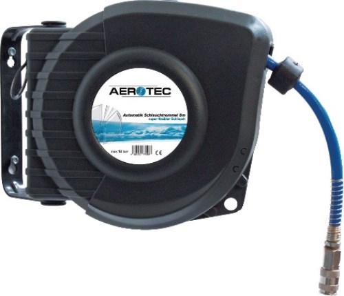 AEROTEC 2009611 Druckluftschlauchtrommel Aero 8M Automatik Innen-Ø 9,5 mm Außen-