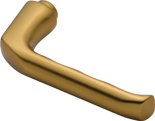 HOPPE 772490 Türdrückerlochteil London 113 Aluminium F4 / bronzefarbig Vierkant
