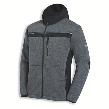 Uvex 8940717 Softshelljacke perfect schwarz, anthrazit-melange 6XL