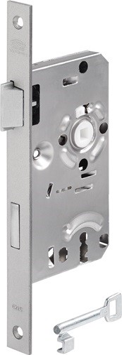 BKS 02150230 Zimmertür-Einsteckschloss 0215 BB 20/ 55/72/8 mm DIN links silber k