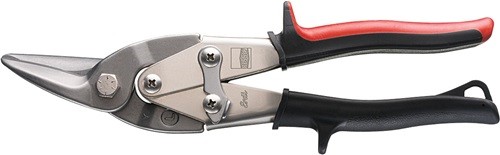 ERDI D16L Figurenschere D16L Länge 240 mm links Stahl max. 1,2 mm Edelstahl max.