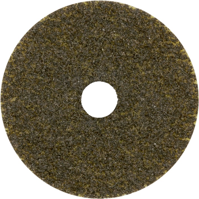 KLINGSPOR 320106 Vliesscheibe NDS 800 Ø 125 mm coarse 50 braun mit Zentrierung