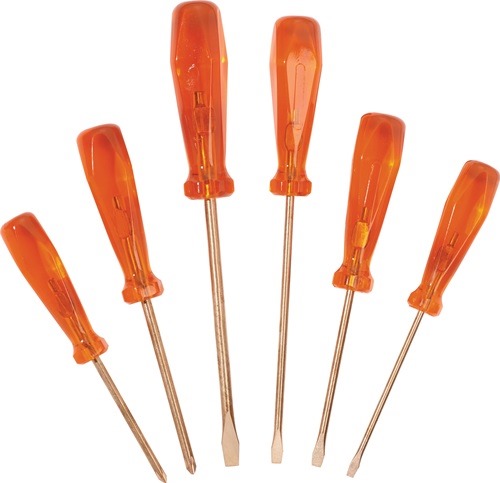 ENDRES TOOLS 0800002C Schraubendreher-Satz  6-teilig Schlitz / PH funkenfrei