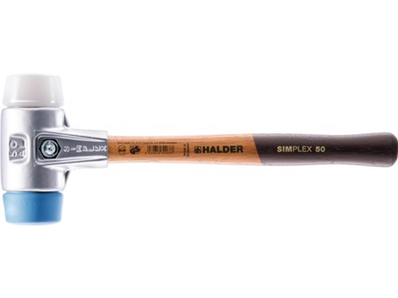 HALDER 3117.040 Schonhammer SIMPLEX Länge 330 mm Kopf-Ø 40 mm Holz Superplastik