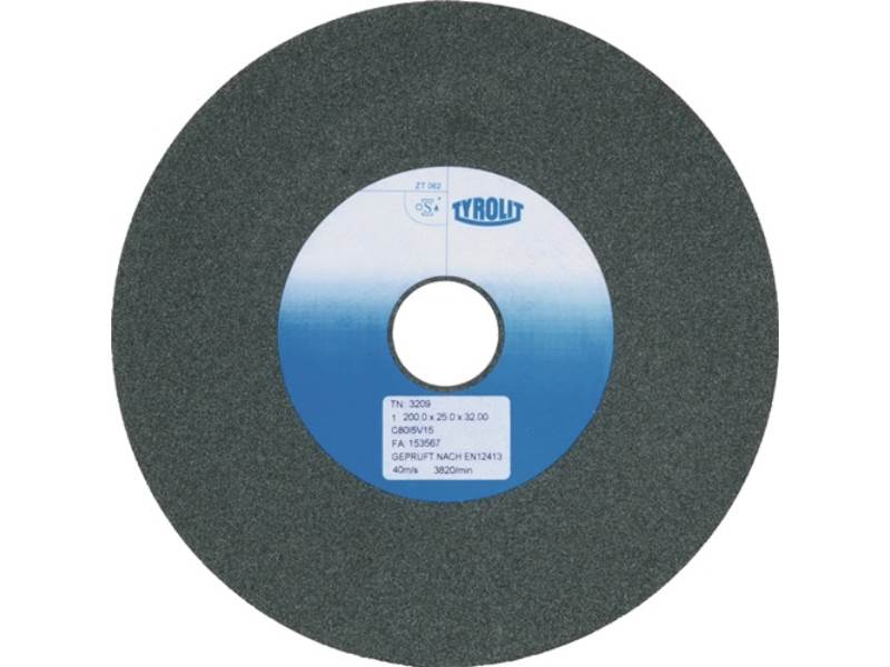 TYROLIT 123633 Schleifbockscheibe  Ø150xB20x32mm 80  Siliciumcarbid