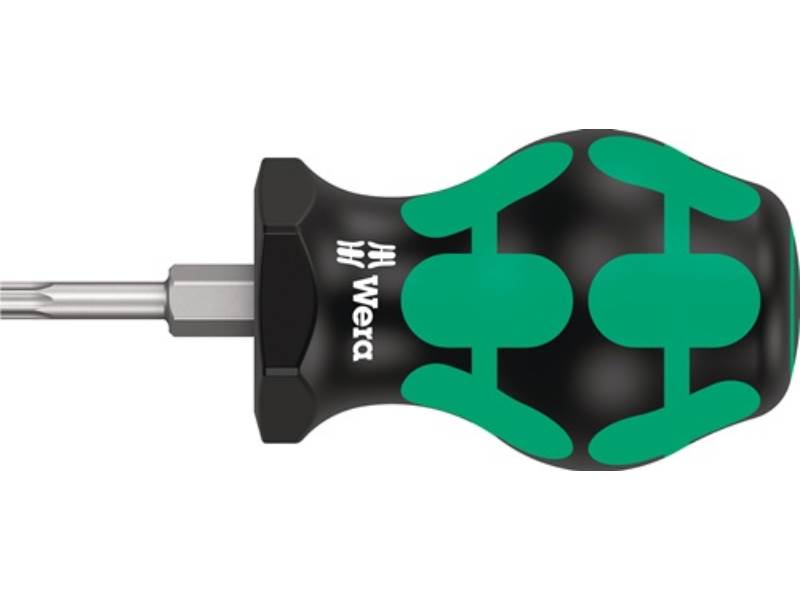 WERA 5008857001 Schraubendreher 367 TORX® Stubby Gr.T 15 Klingenlänge 25 mm 2