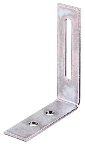 GAH 332808 Verstellwinkel  Länge 65 x 80 mm Breite 20 mm Stärke 2,5 mm Stahl roh