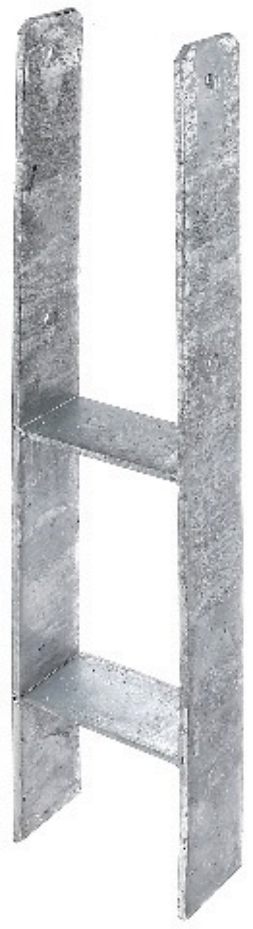 GAH 213848 H-Pfostenträger  121x300x600x60mm Stahl roh feuerverzinkt