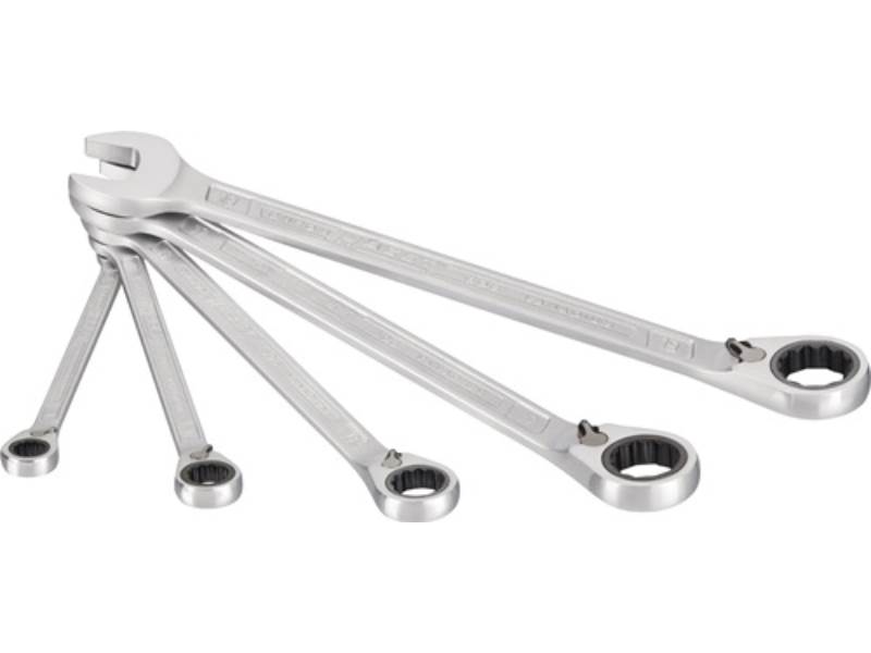 HAZET 606/5 Knarrenringmaulschlüssel-Satz 606/5 5-teilig Schlüsselweiten 8-19 mm