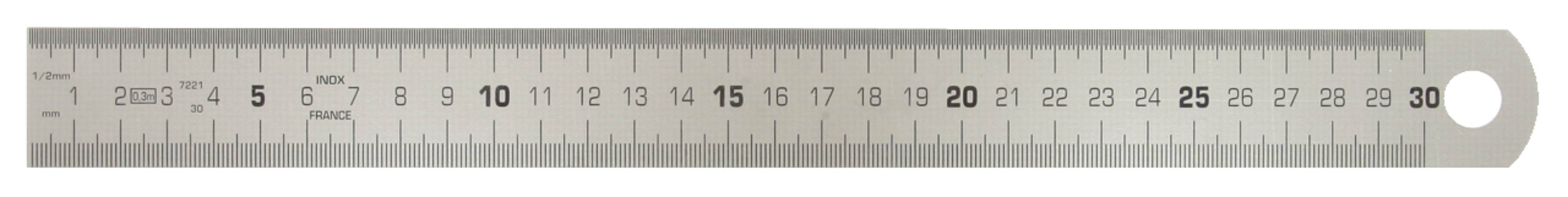 KS Tools 300.0117 Halbflexibler Stahlmaßstab, 1500mm