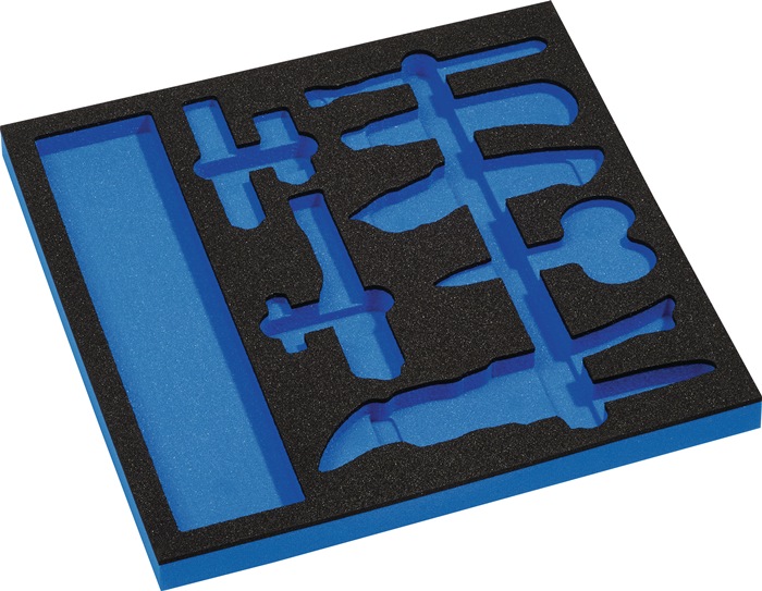 PROMAT  Werkzeugmodul  Leereinlage 2/3-Modul  4000 871 251, 12-teilig