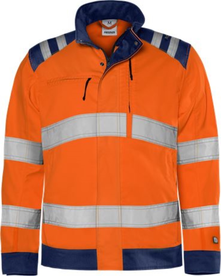 Fristads Kansas 131976-271 High Vis Green Jacke Kl. 3 4067 GPLU Gr.2XL Warnschut