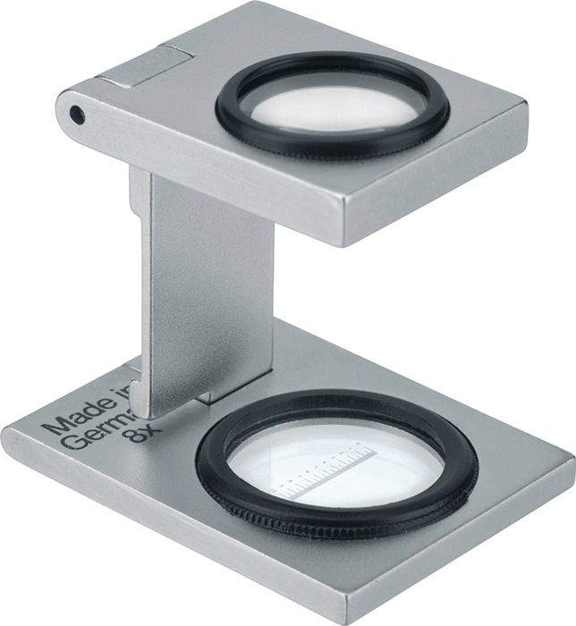 SCHWEIZER 37300 Fadenzähler Tech-Line 8x  Linsen-Ø 16,3 mm