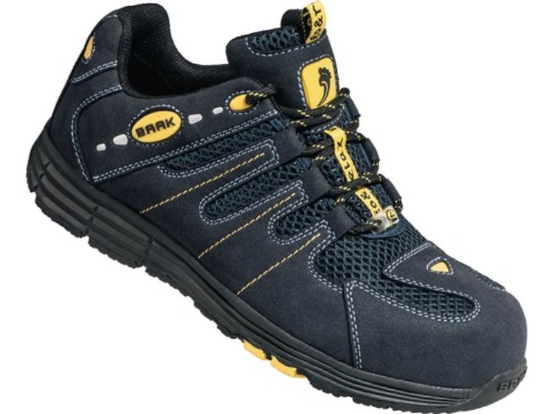 BAAK 71462-46 Sicherheitsschuh Rick2 Größe 46 W. 12 blau/gelb S1PS FO HRO SR ESD
