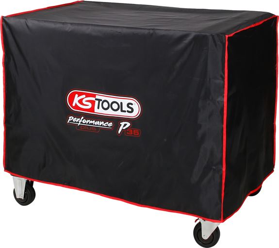 KS-Tools 873.0035 Abdeckhaube zu Werkstattwagen P35, 1270x780x860 mm