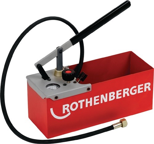 ROTHENBERGER 60250 Prüfpumpe TP 25 manuell 0 - 25 bar R 1/2 '' Saugvolumen pro H
