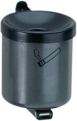 TKG 350043 Wandascher  Ø150xH145mm graphit mit Kippvorrichtung