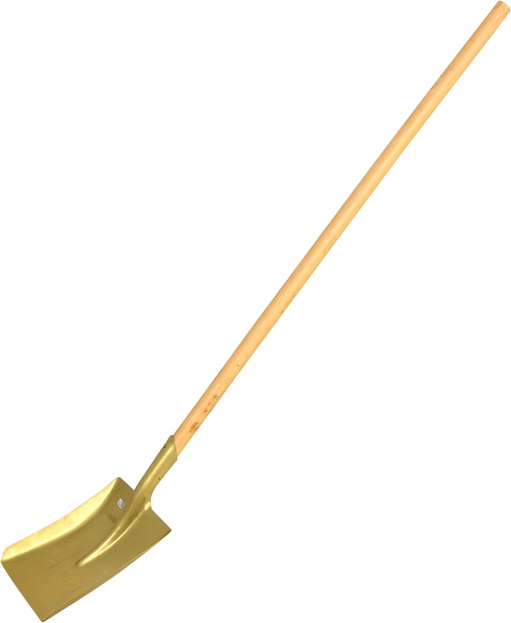 KS Tools 963.9637 BRONZEplus Randschaufel gerader Stiel