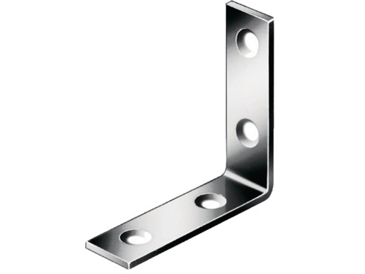 VORMANN 010180050 Stuhlwinkel Länge 50 x 50 mm Breite 15 mm Stärke 2 mm Edelstah