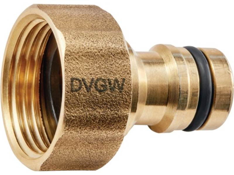 GEKA 46.1820 Hahnstecker GEKA plus KTW Messing Innengewinde G 1 ''