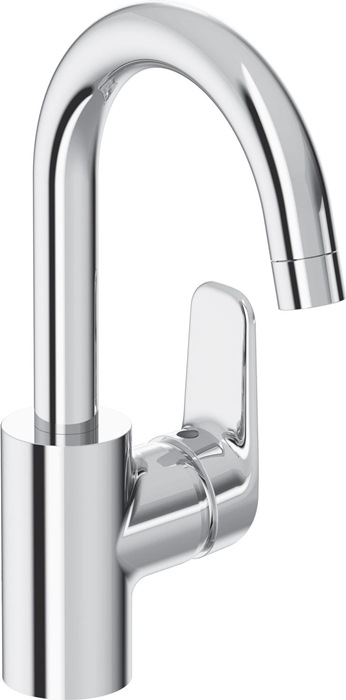 IDEAL STANDARD B1716AA Waschtischarmatur Ceraflex chrom 146mm mit Ablaufgarnitur