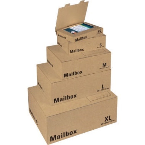 ColomPac Versandkarton Mailbox CP098.02 S braun