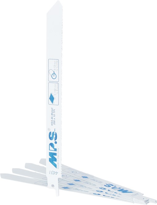 KS Tools 129.4431 Säbelsägeblatt, 200mm, 2,5mm, 5er Pck