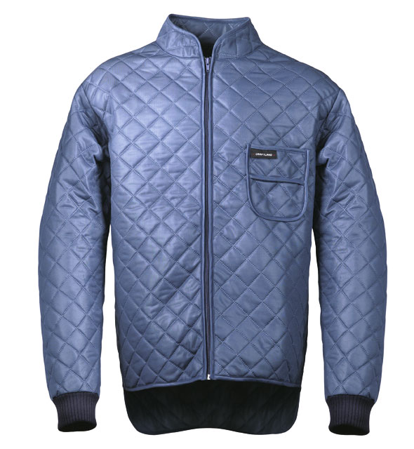 VAASA, Thermo - Jacke, CraftlandNierenschutzReißverschlussStrickbund am HandgelenkStehkragenMaterial 100% Polyester  Wattierung 100% Polyester, ca. 85 g/m² Farbe: MarineGr. XXXL