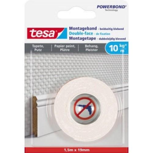tesa Montageband 77742-00000-00 19mmx1,5m 10kg/m